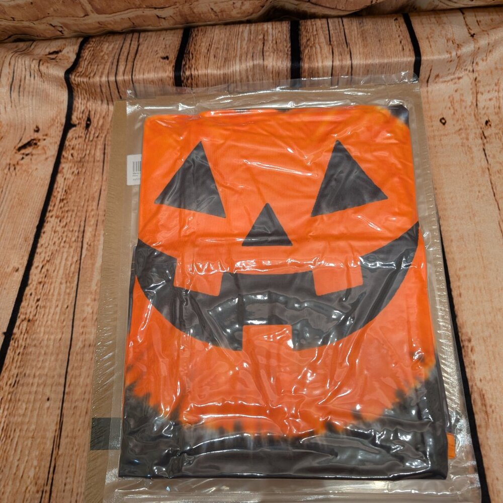 arvil hill Orange Halloween Pumpkin T-Shirt XXL NWT